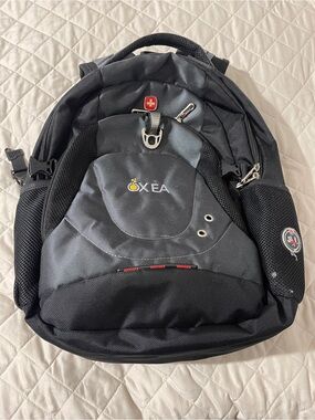 Black Men's Backpack - Durable Everyday Bag